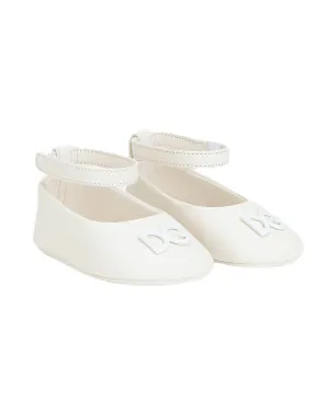 Baby Girls White Ballerinas